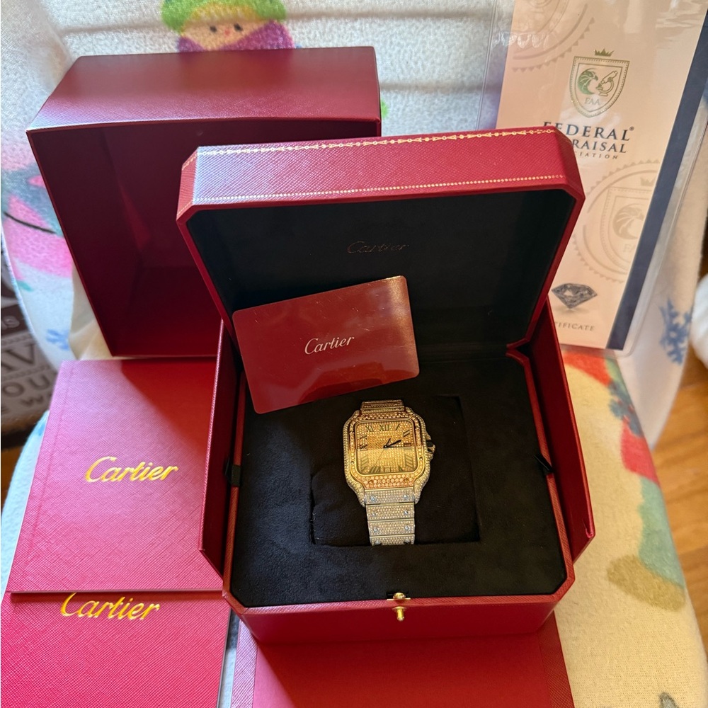 Cartier Two-Tone Luxury Watch